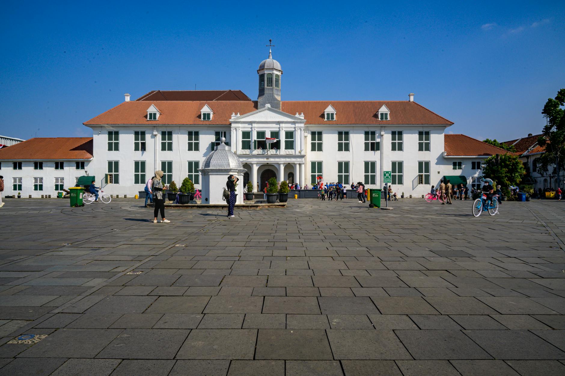 Fatahillah Square in Jakarta's Kota Tua district