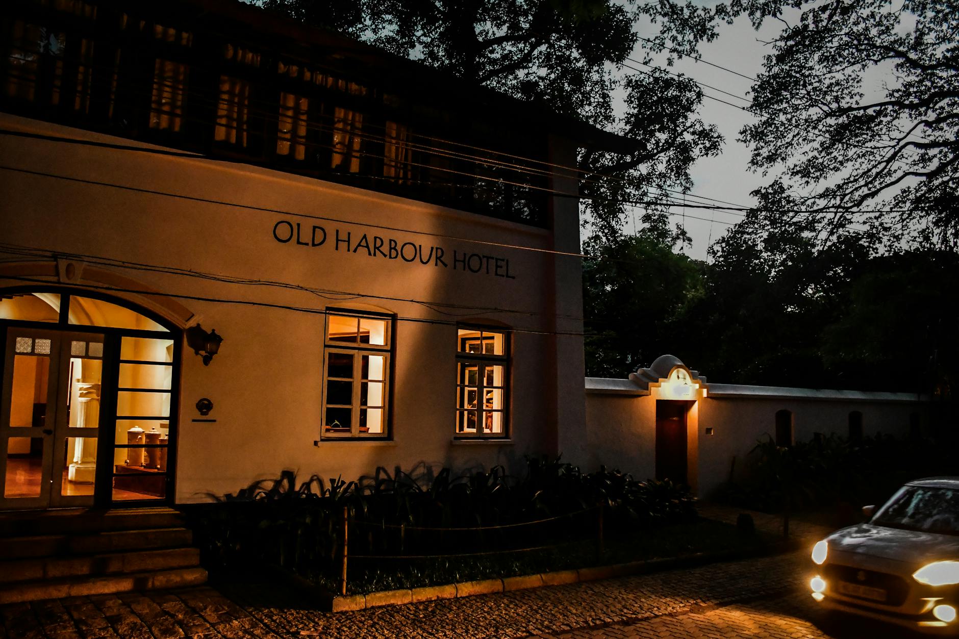Boutique hotel with elegant restored colonial design