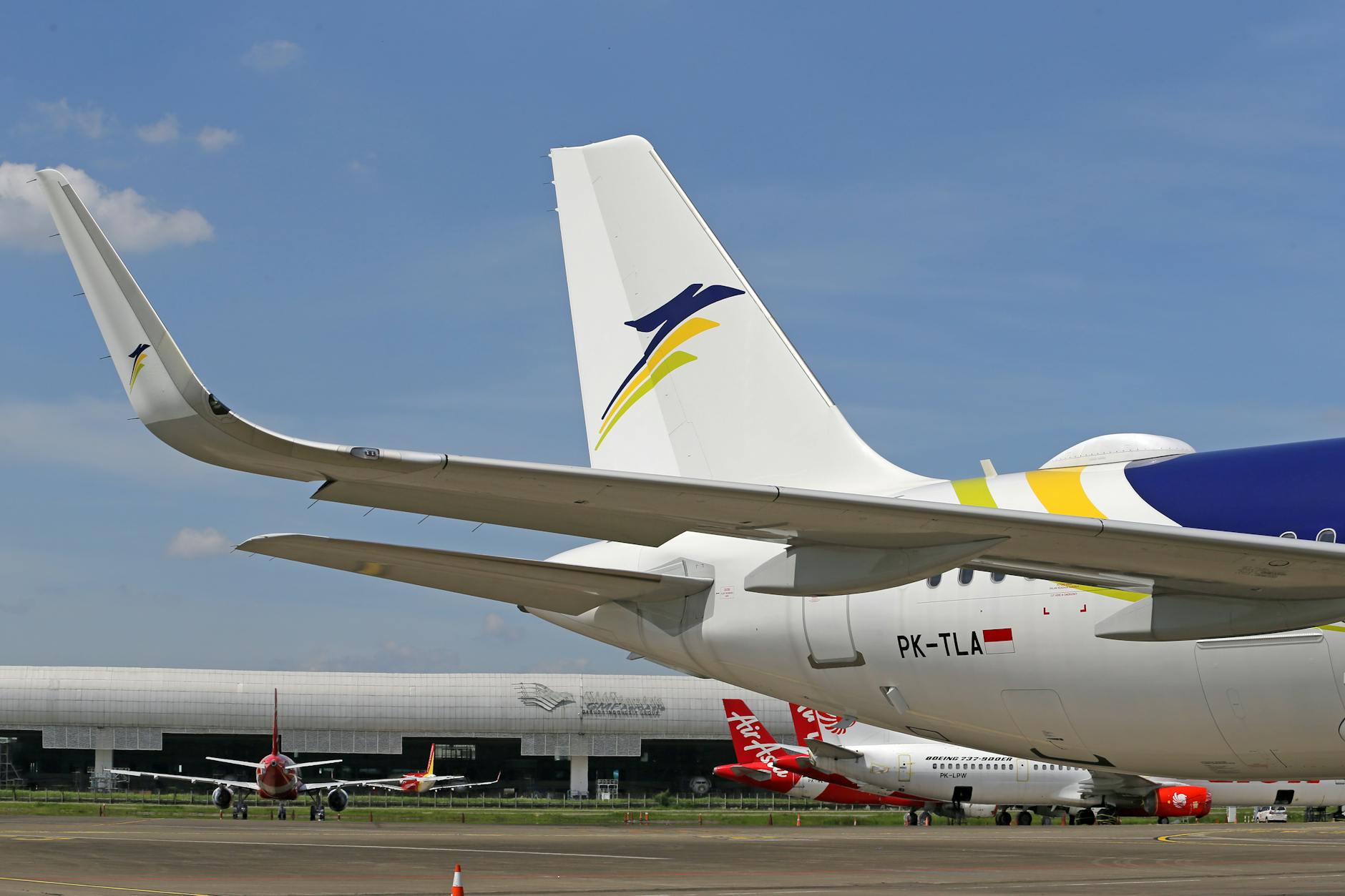 Soekarno-Hatta terminal, the start of the airport to Jakarta city transfer