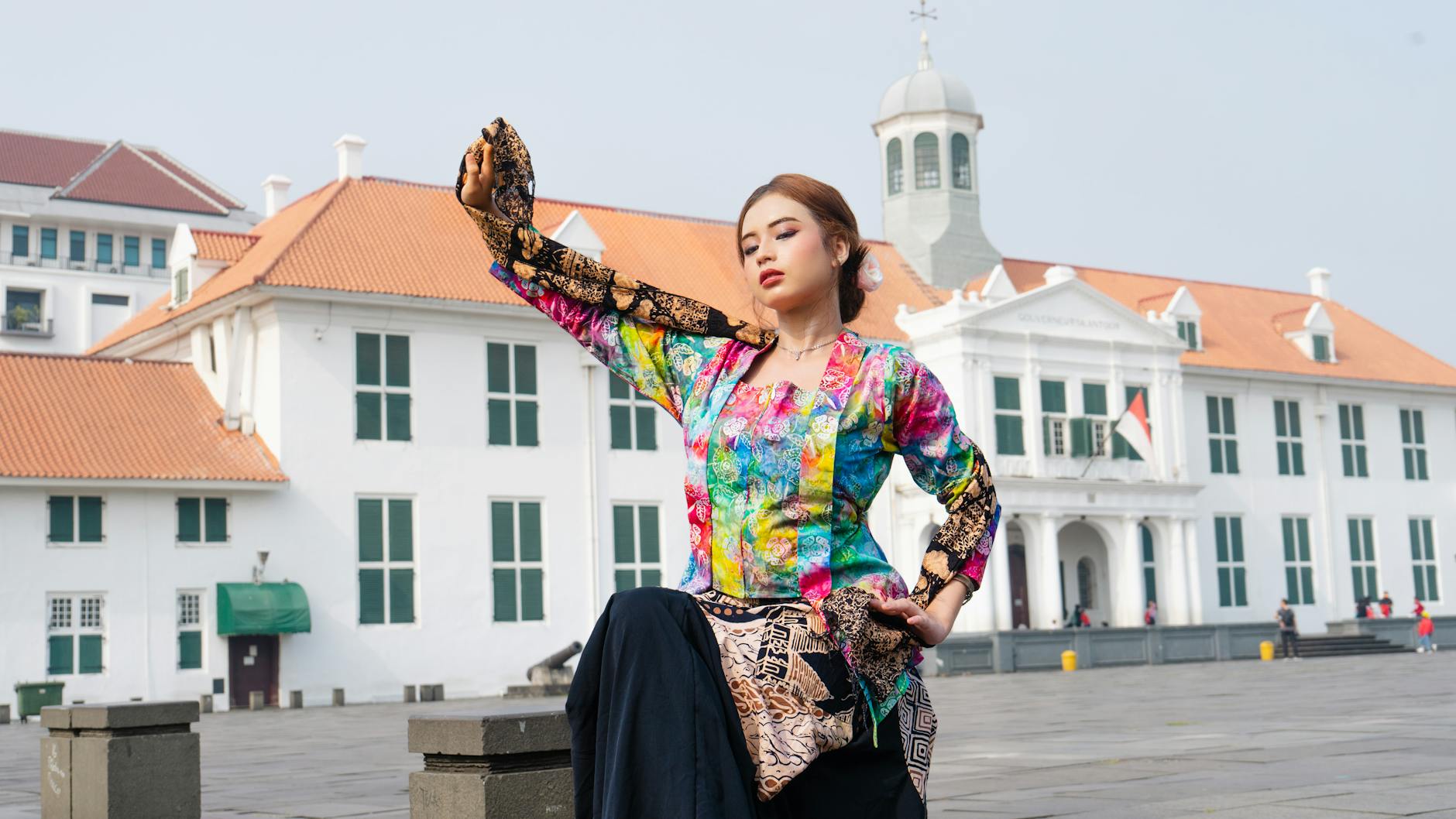 Indonesian designer batik fashion boutique elegant