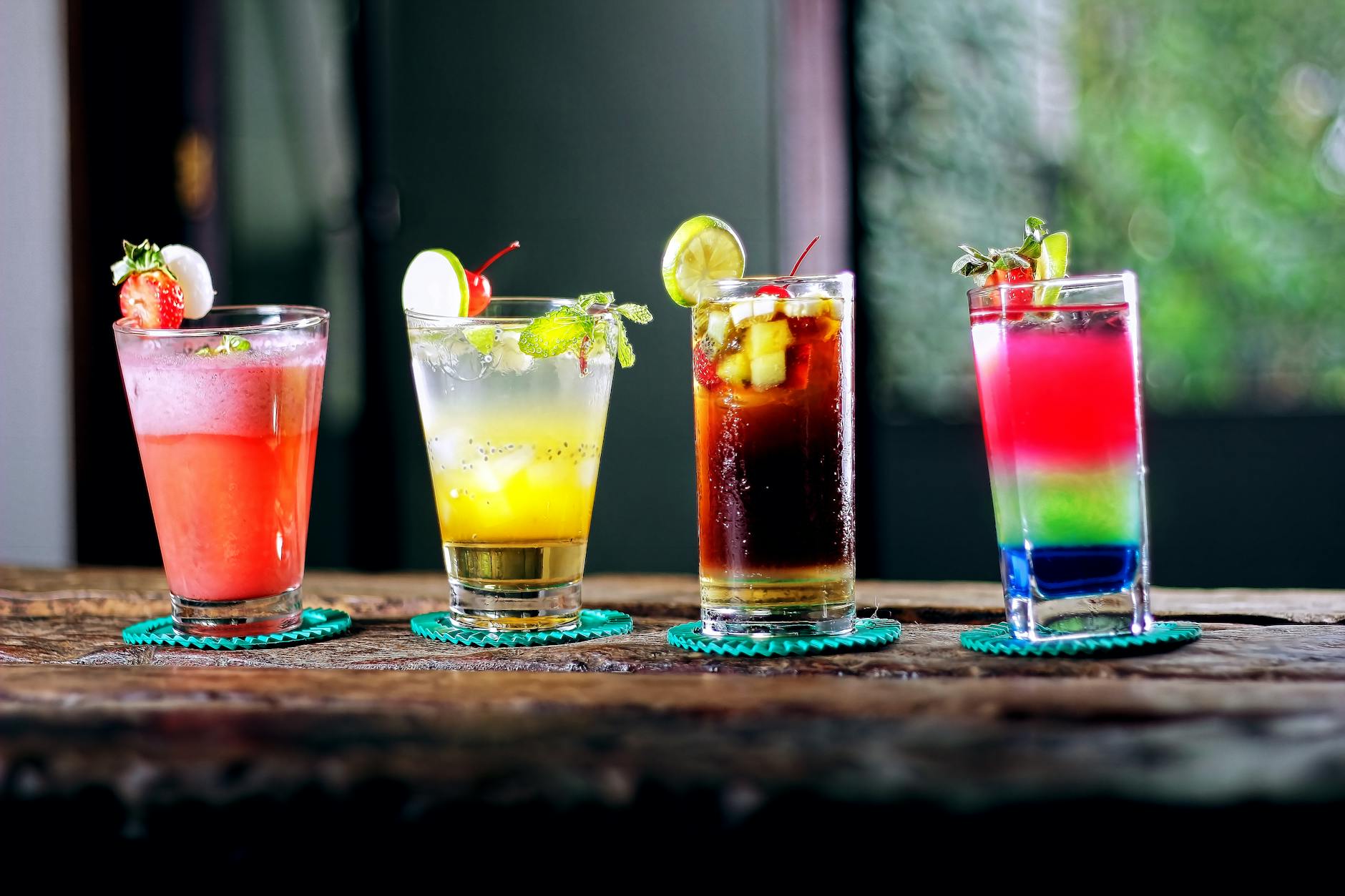 Cocktail variety Jakarta artisan drinks bar
