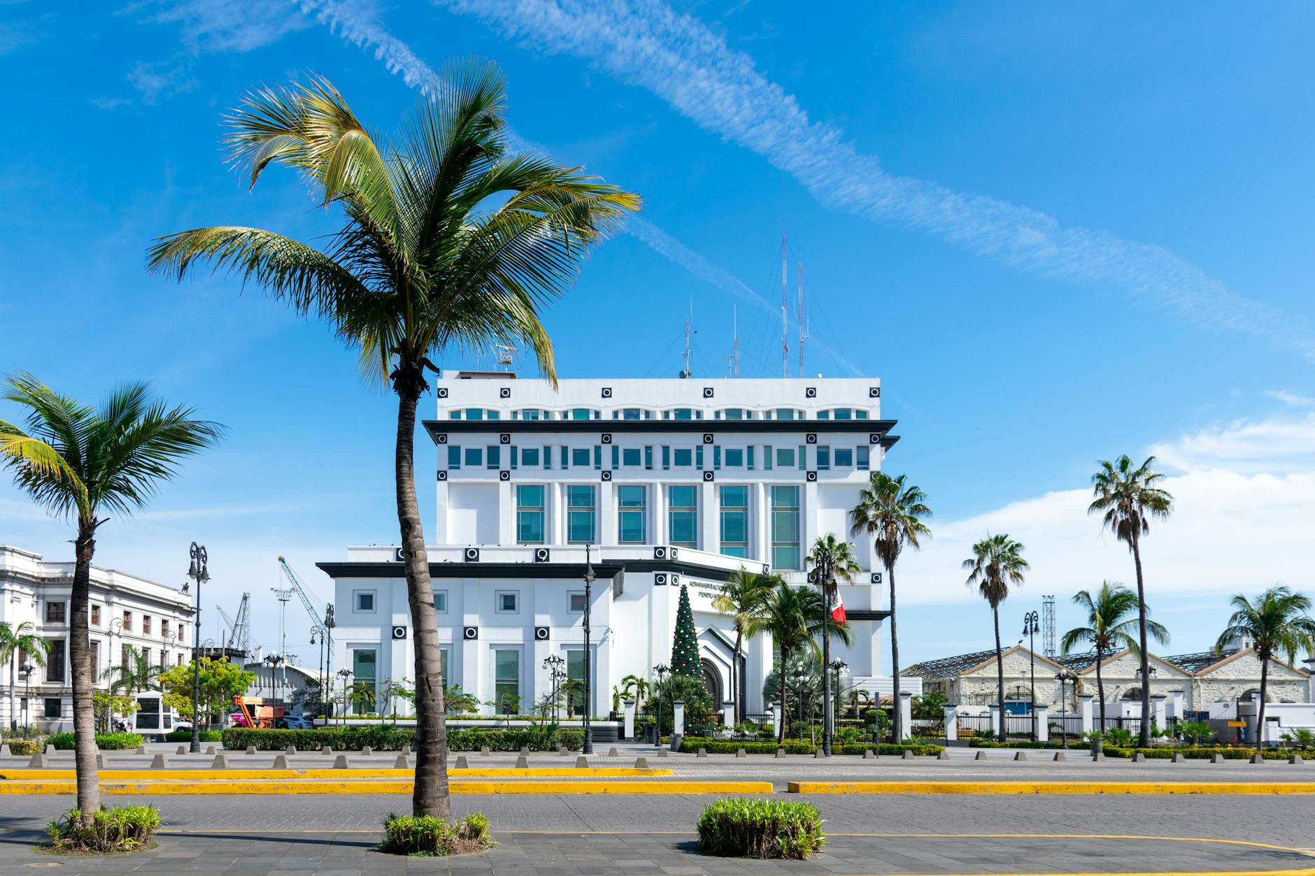 Indische Stijl Indonesian historic government building
