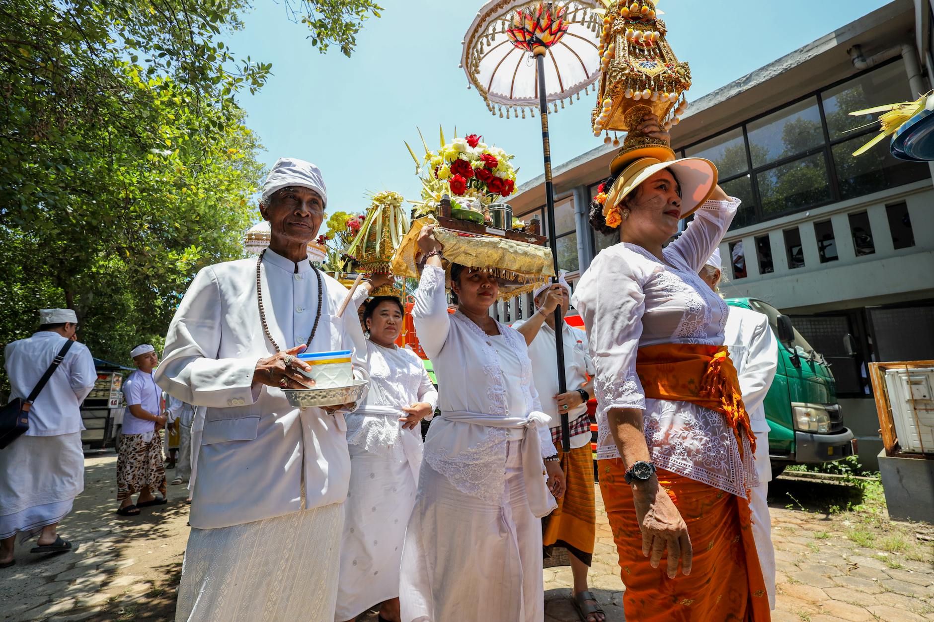 Nyepi Balinese New Year silence day Hindu ceremony