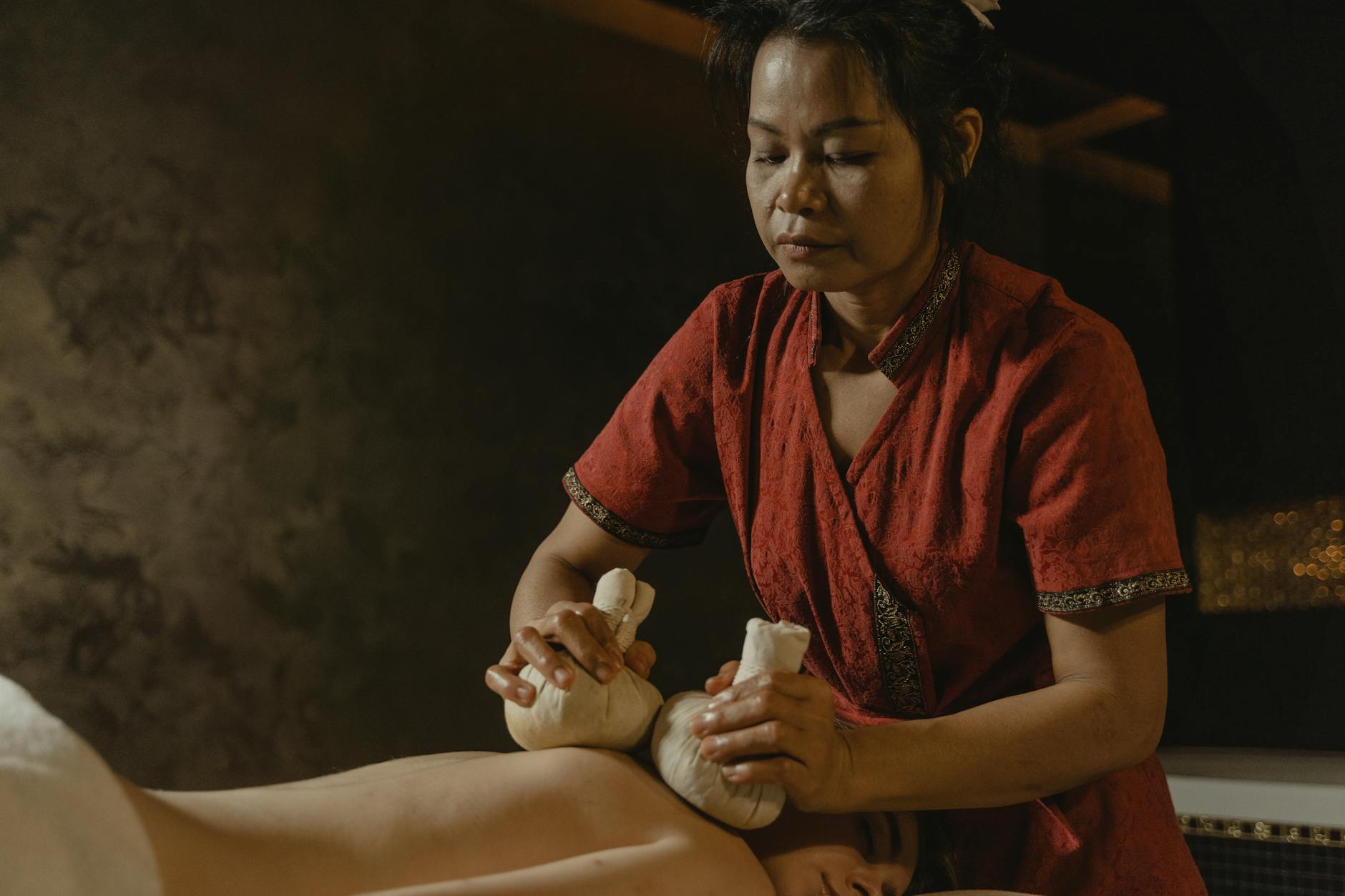 Traditional Indonesian massage spa relaxation wellness