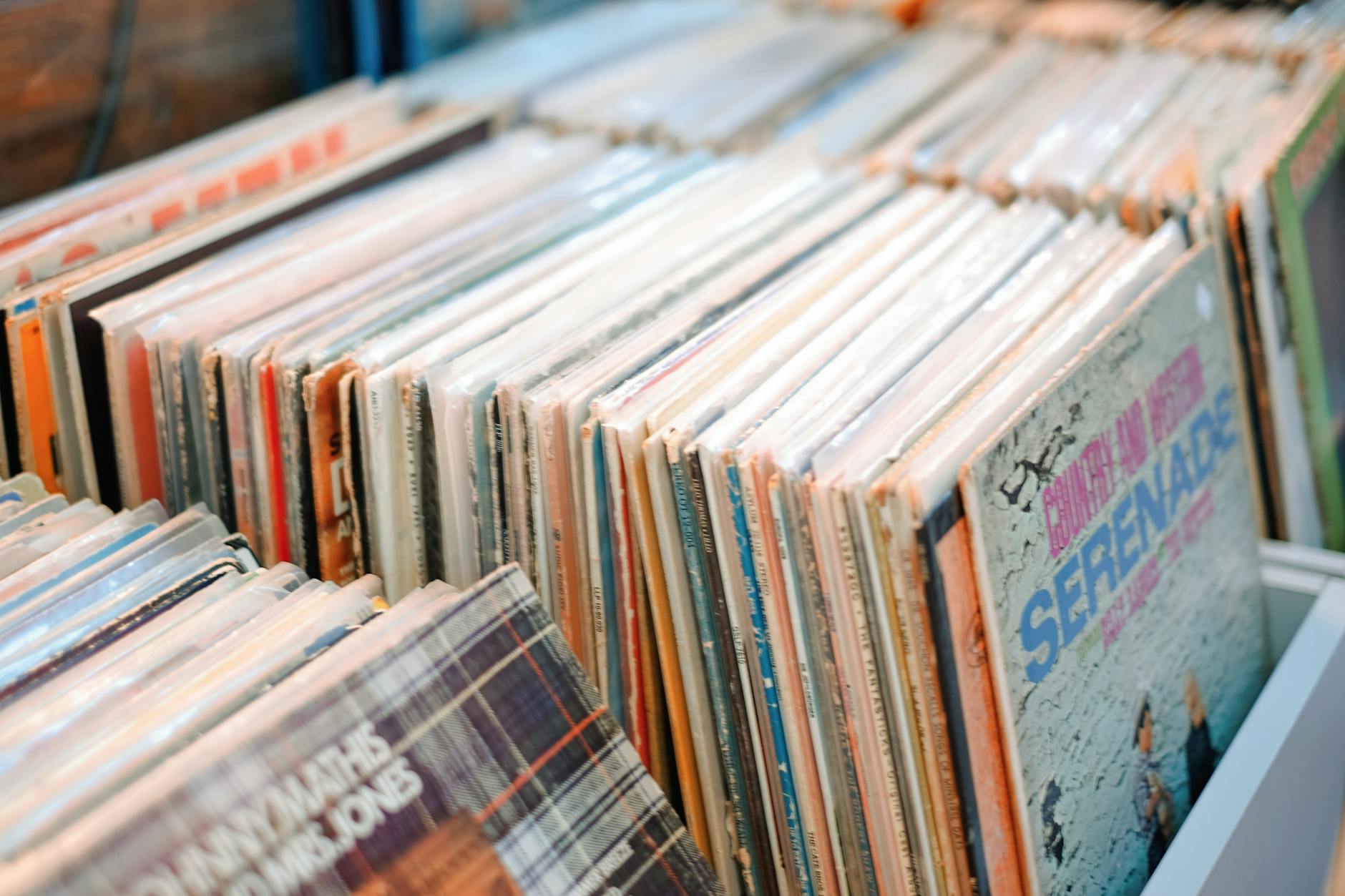 Jakarta vinyl record collection vintage indonesian music