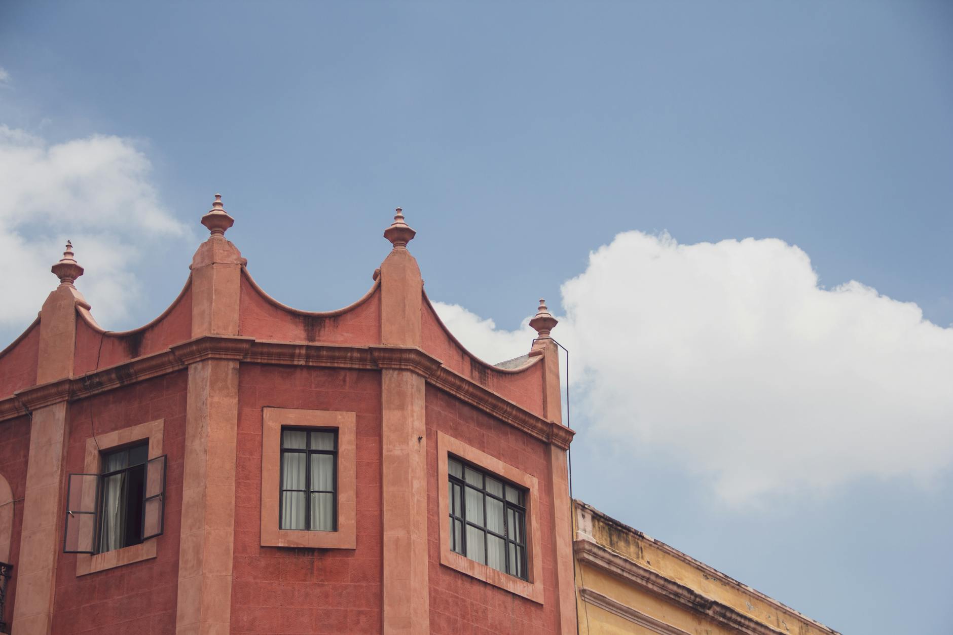 Toko Merah Old Batavia red colonial building historic