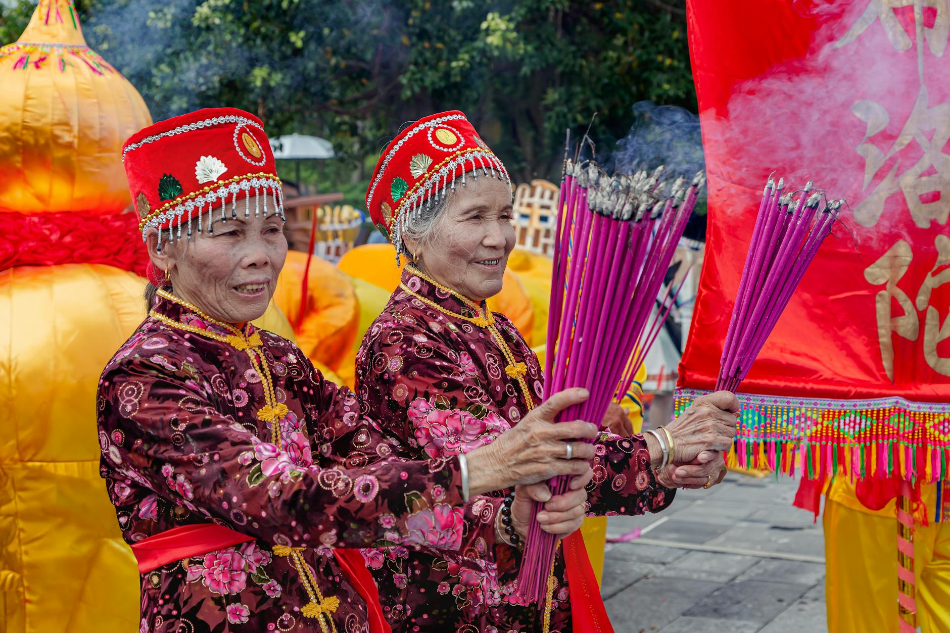 Chinese temple festival celebration Tian Hou Mazu