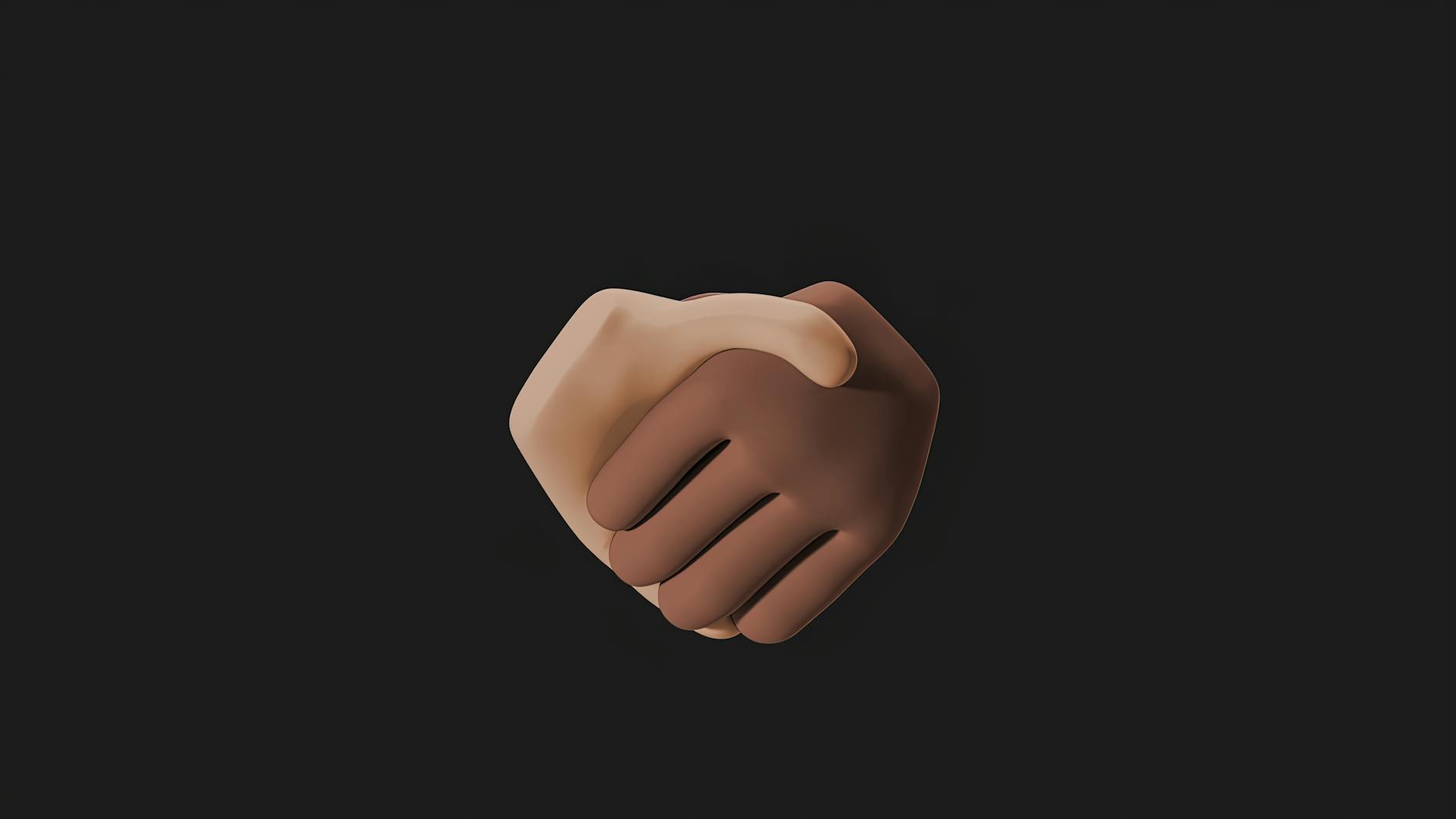 Handshake architectural symbol interfaith tunnel design