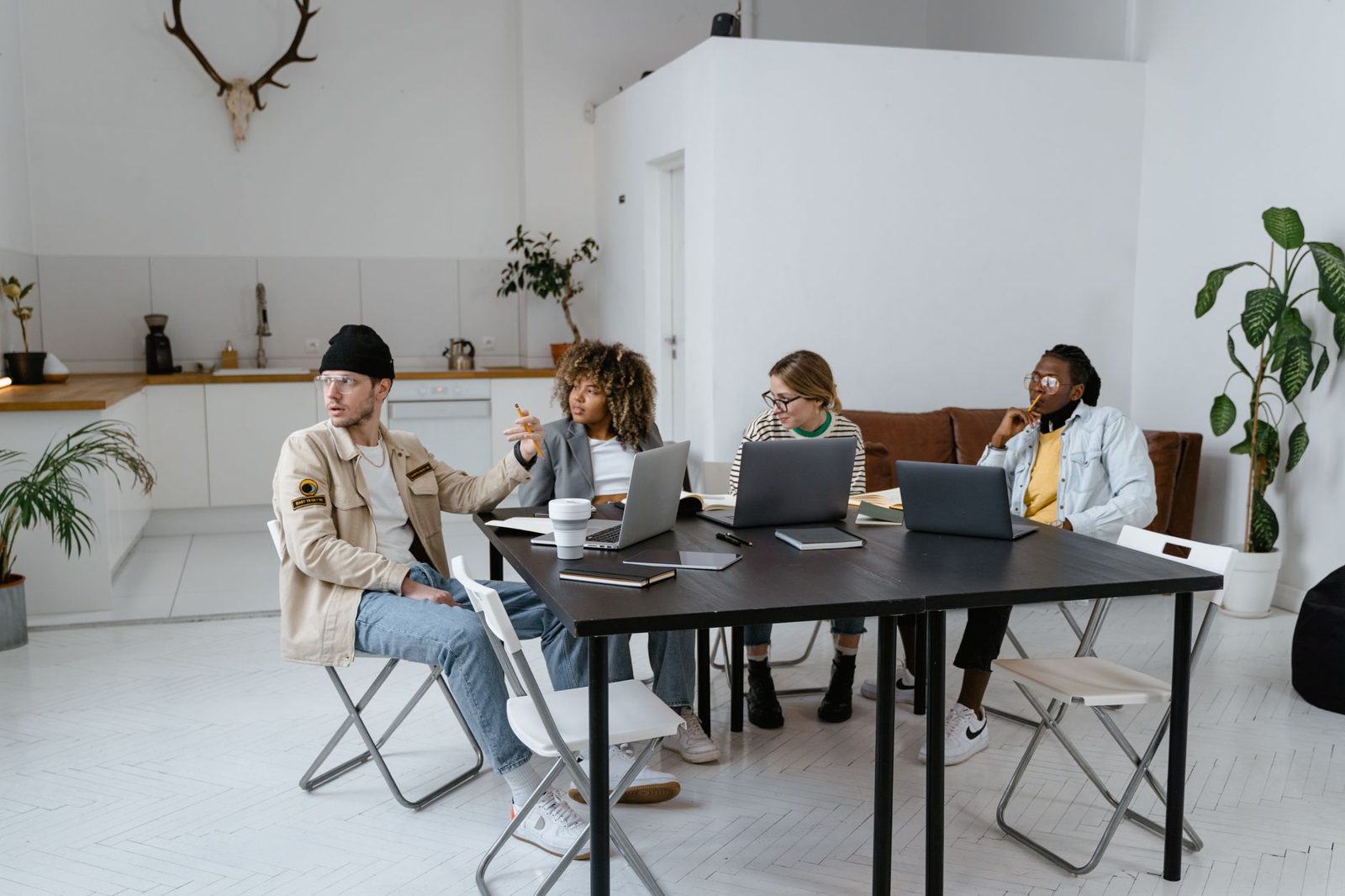 Modern co-working space in Jakarta for remote business travelers