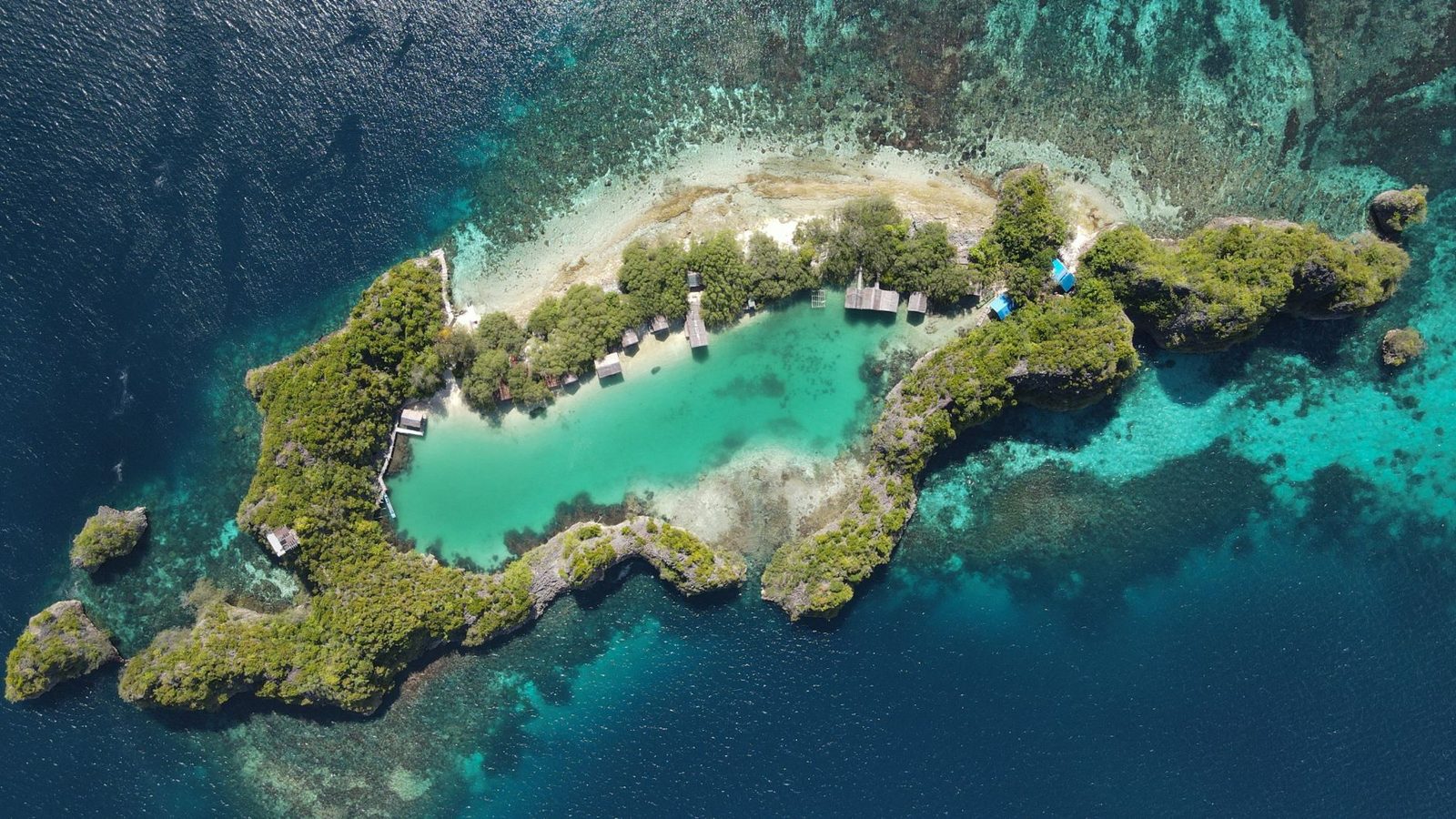 Private island resort in the Thousand Islands near Jakarta